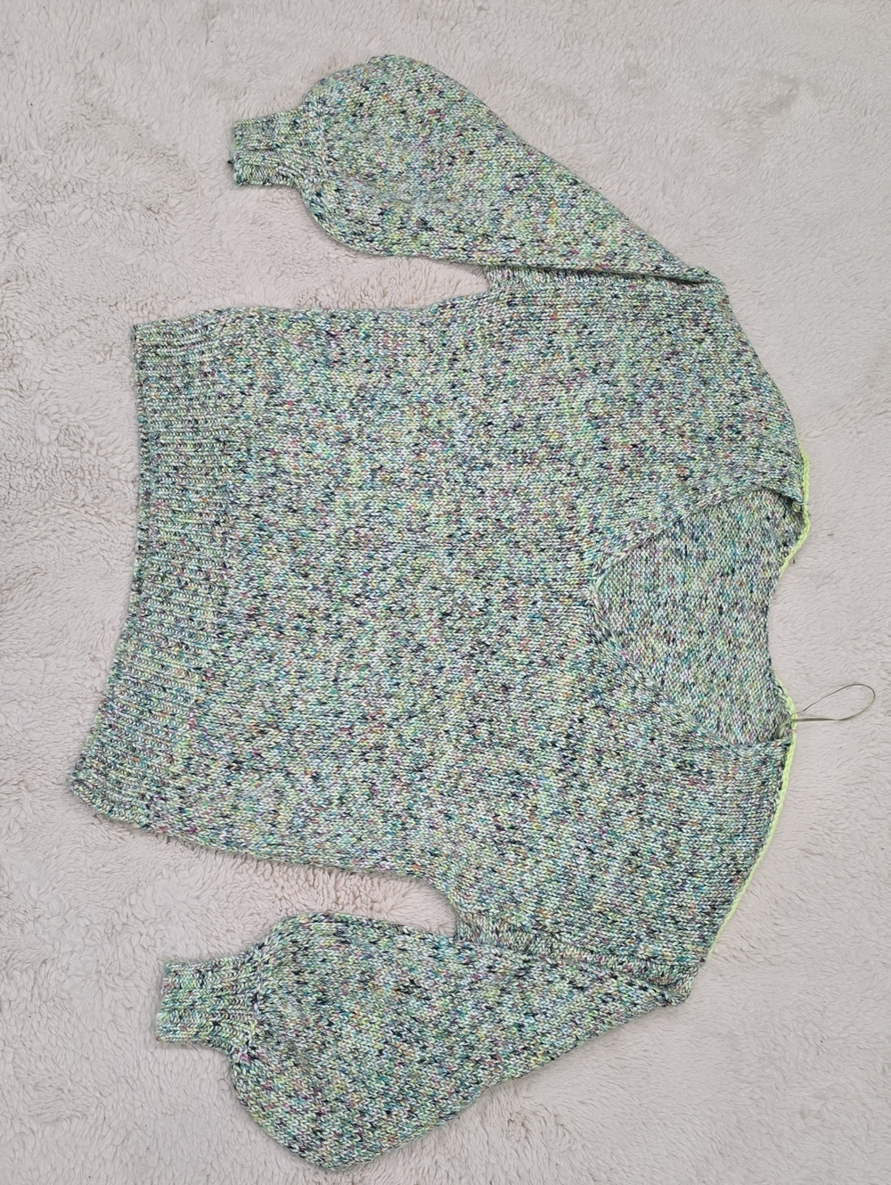Multicolor Knit Women's Sweater